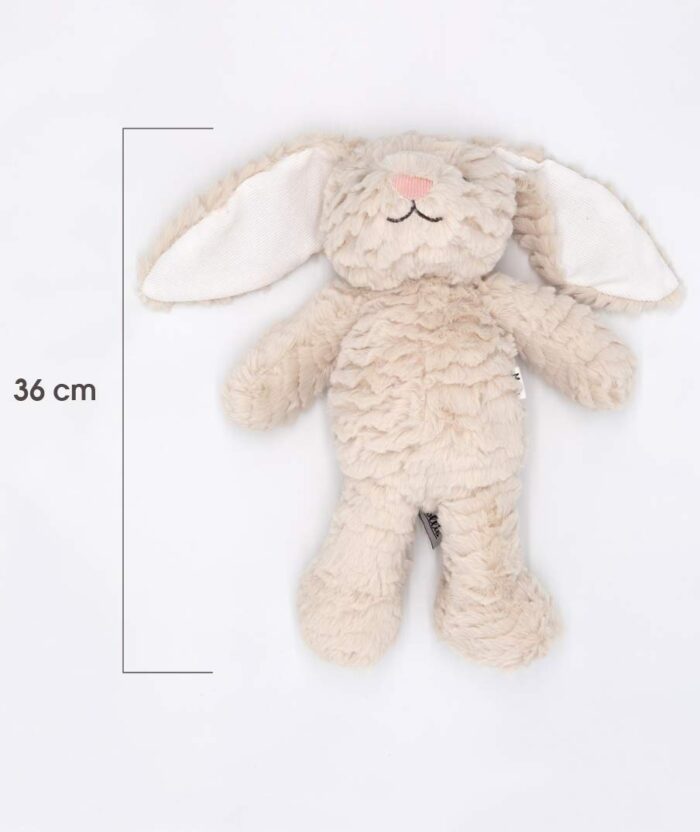 Mollis Hase Kuscheltier Baby (36cm groß) – Weiches Stofftier für Kinder & Babys Kuschelhase – Bild 4