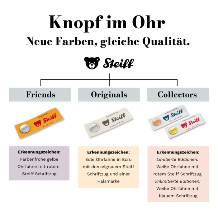 Steiff Kuscheltier Ollie Eule, Süßes Stofftier, Jungen, Mädchen & Babys ab 0 Monaten, Friends, Plüschtie, Beige – Bild 3