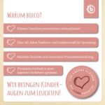 Bieco Kuscheltier Reh Ella mit Rassel | Baby Kuscheltier ab 0 Monate Stofftier Baby Plüschtier Rehr – Bild 2